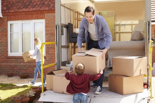 Secure Movers Man With Van payments area with protected checkout