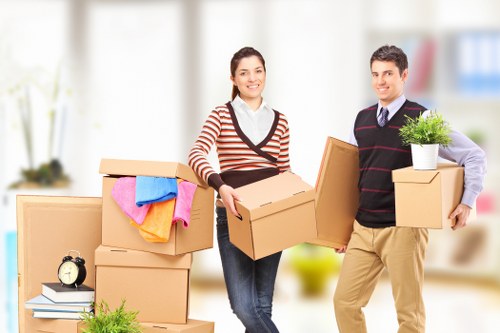 Packing and preparing belongings for an apartment move