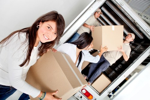 Different moving truck sizes used by movers